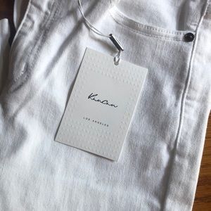 KanCan White bootcut Jeans